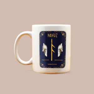Mug rune viking Anzuz