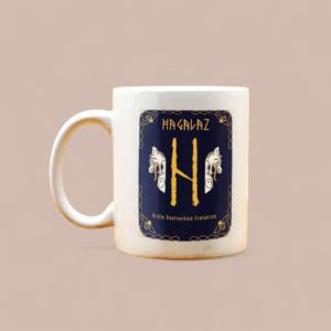 Mug rune viking Hagalaz