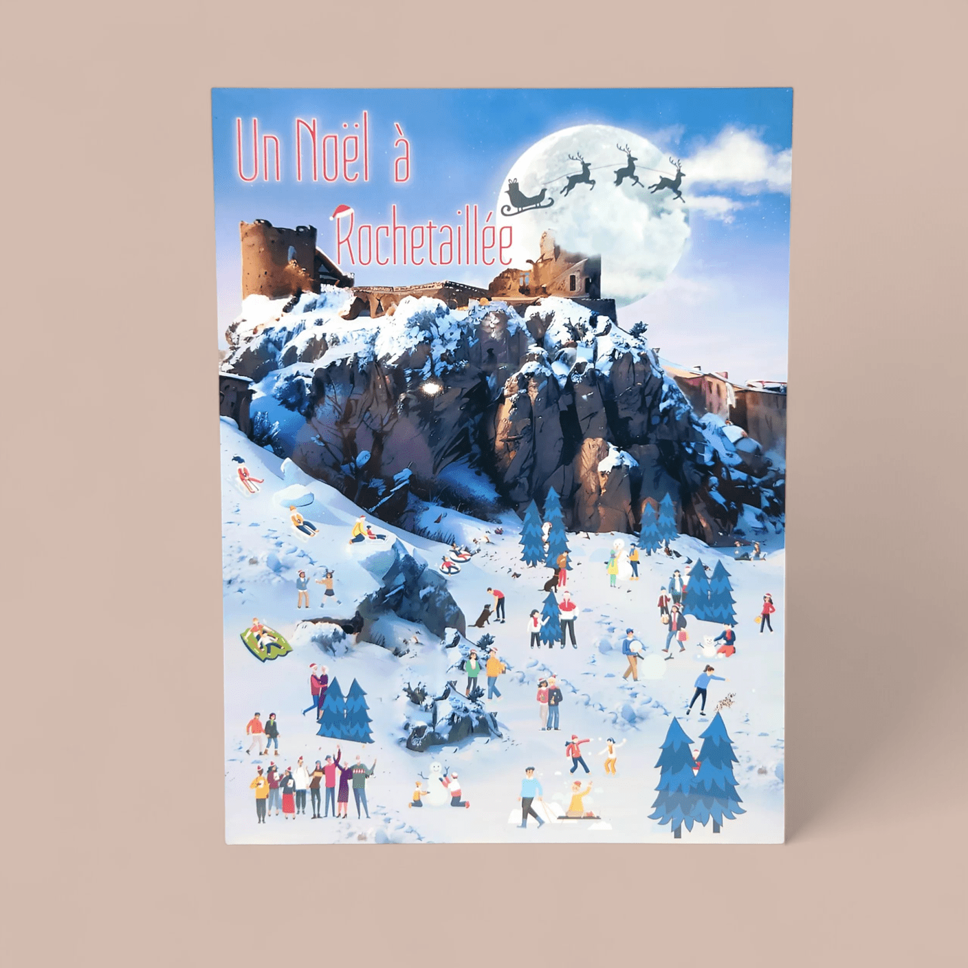 Plaque murale Cherche et trouve