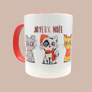 Mug Noël Chaton
