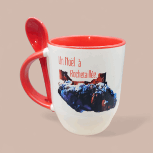 Mug cuillère Noël Château