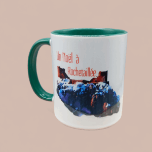 Mug Noël Château vert