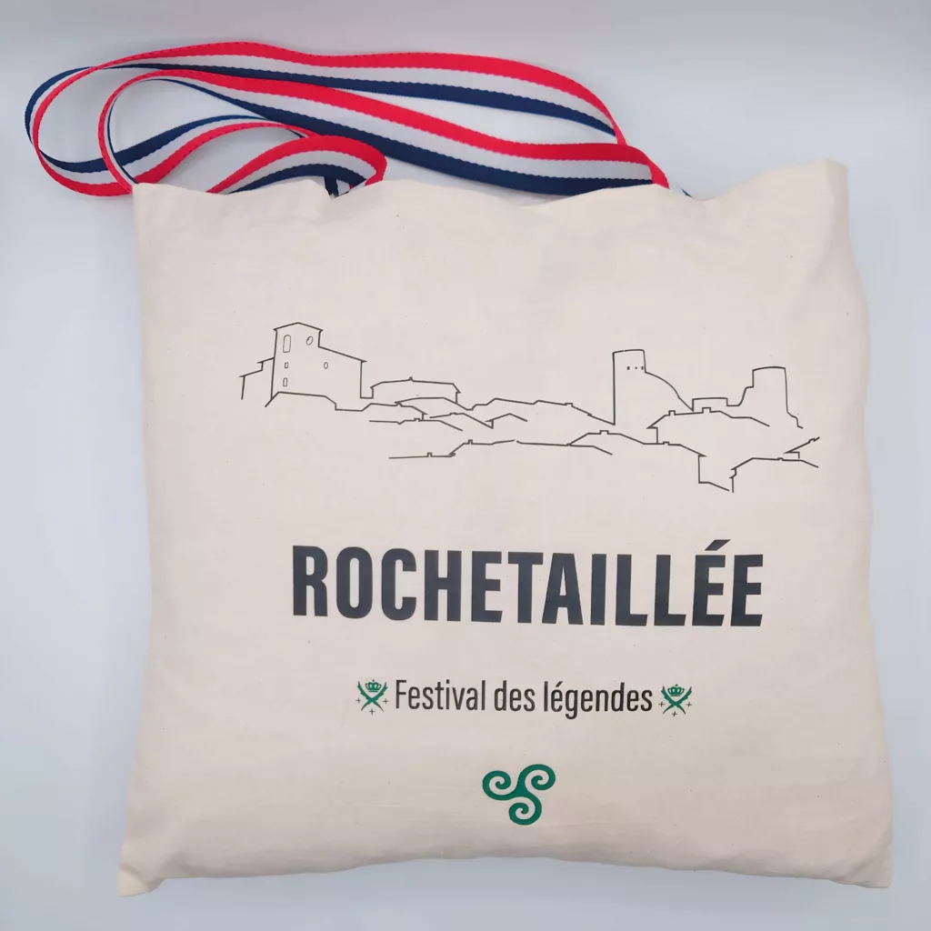 tote bag rochetaillée