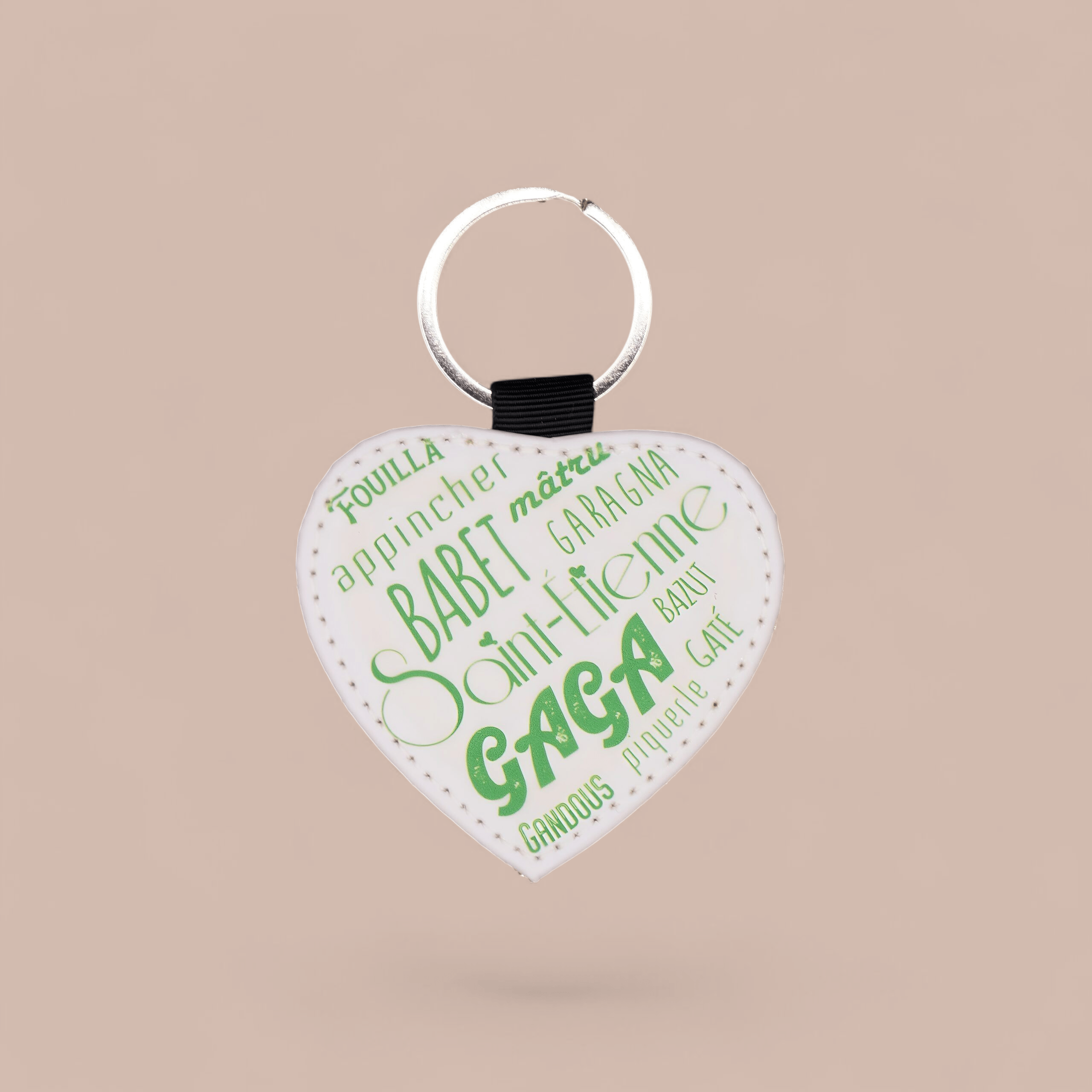 Porte-clés Cœur Gaga