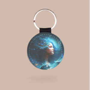 Porte-clés verseau
