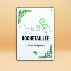 Plaque Festival des Légendes épurée