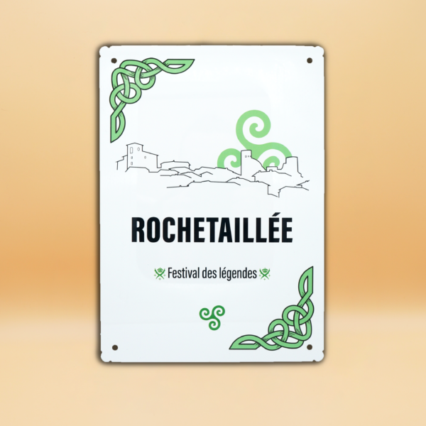 Plaque Festival des Légendes épurée