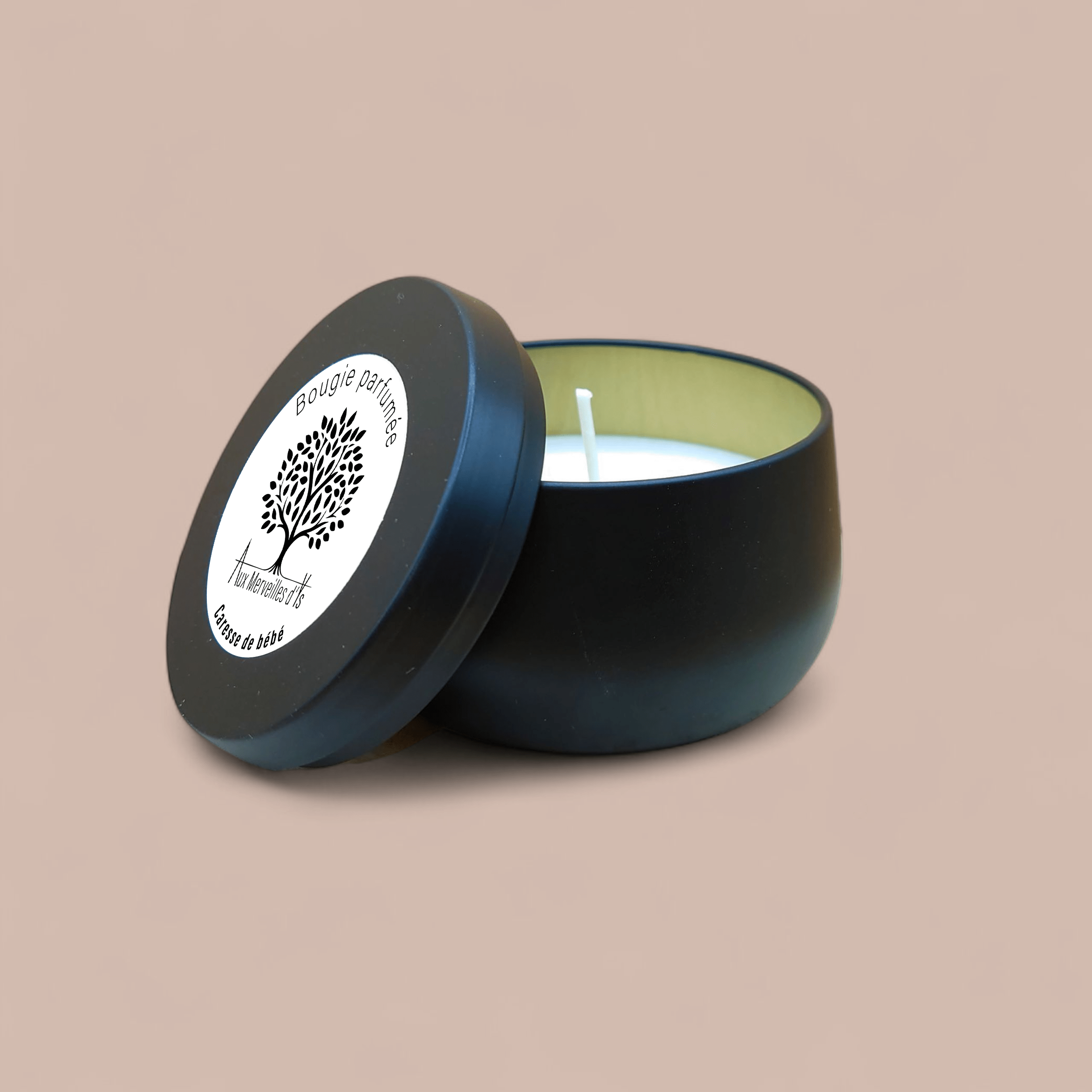 bougie caresse de bébé