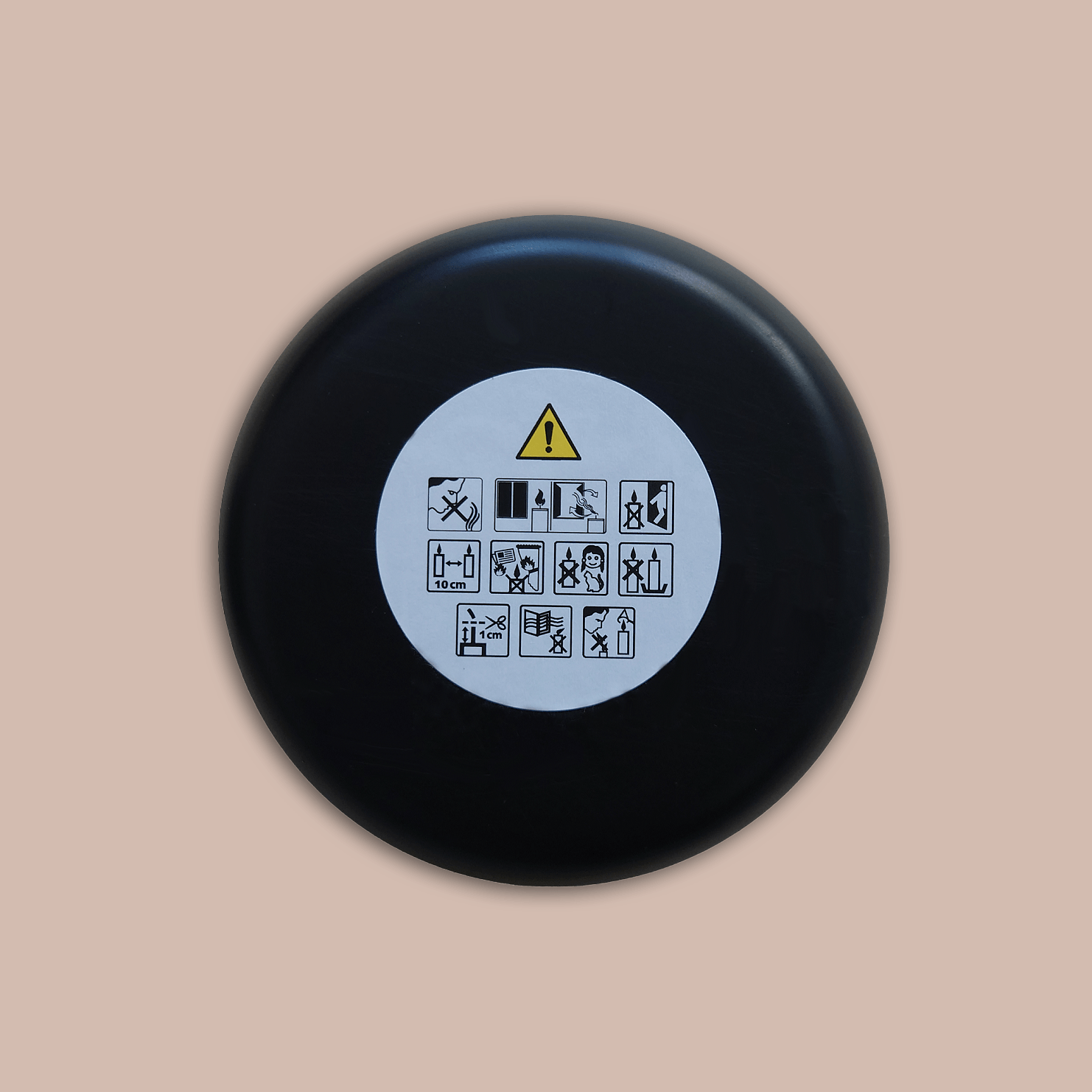 Bougie orchidée noire – Image 2