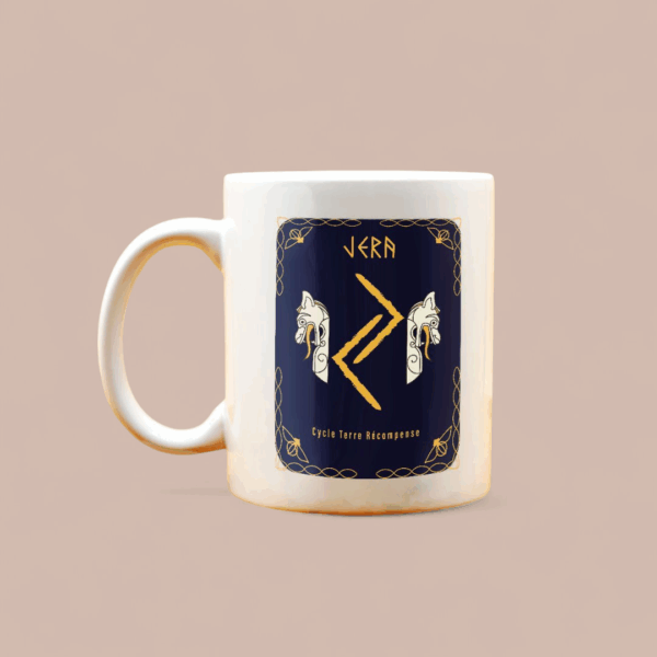 Mug rune viking Jera