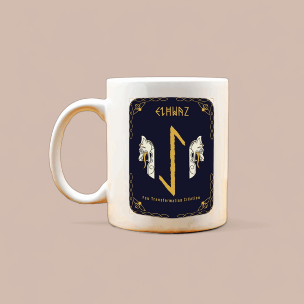 Mug rune viking Eihwaz